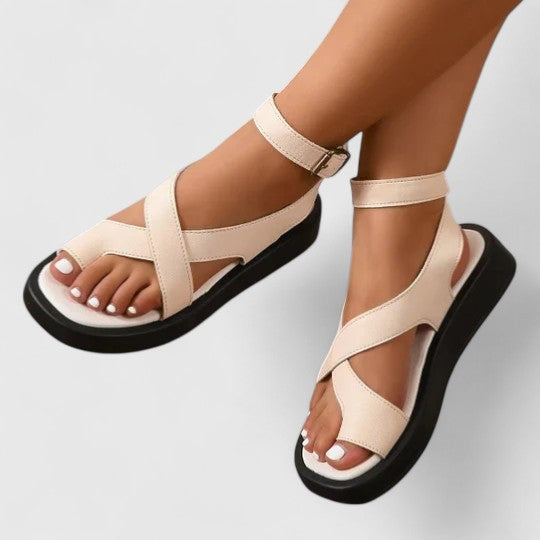 Neve - Plateausandalen