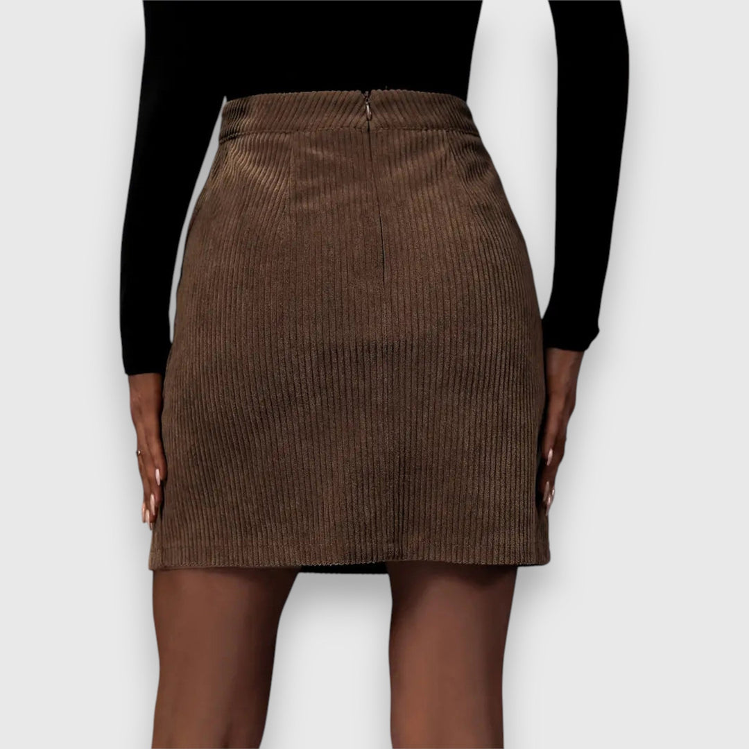 Noelia – Rok met koorddetail