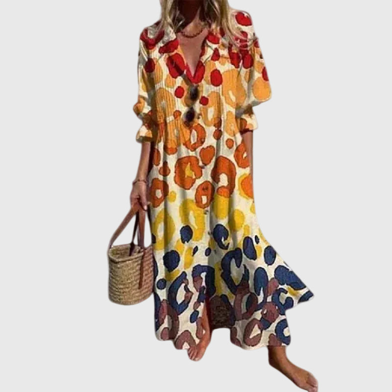 Zariah | Elegante bohemian maxi-jurk