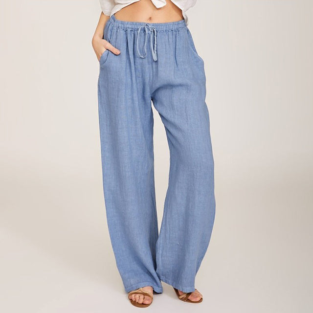 Enara - Comfortabele broek met koord