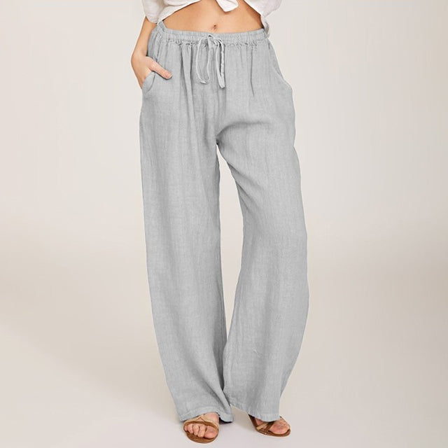 Enara - Comfortabele broek met koord