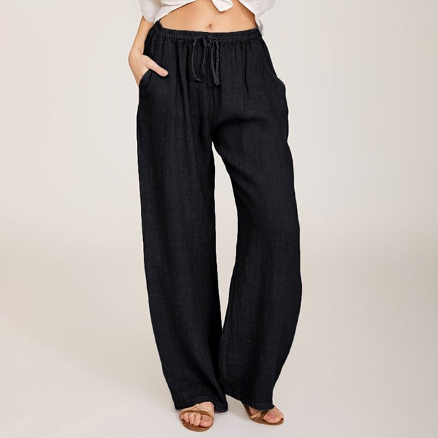 Enara - Comfortabele broek met koord