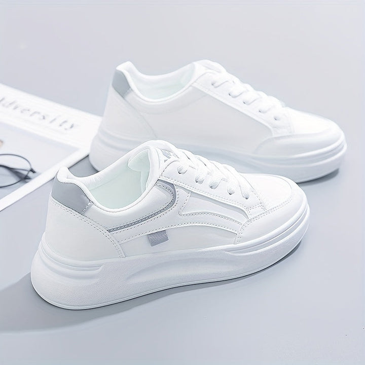 Chique witte sneakers met licht comfort