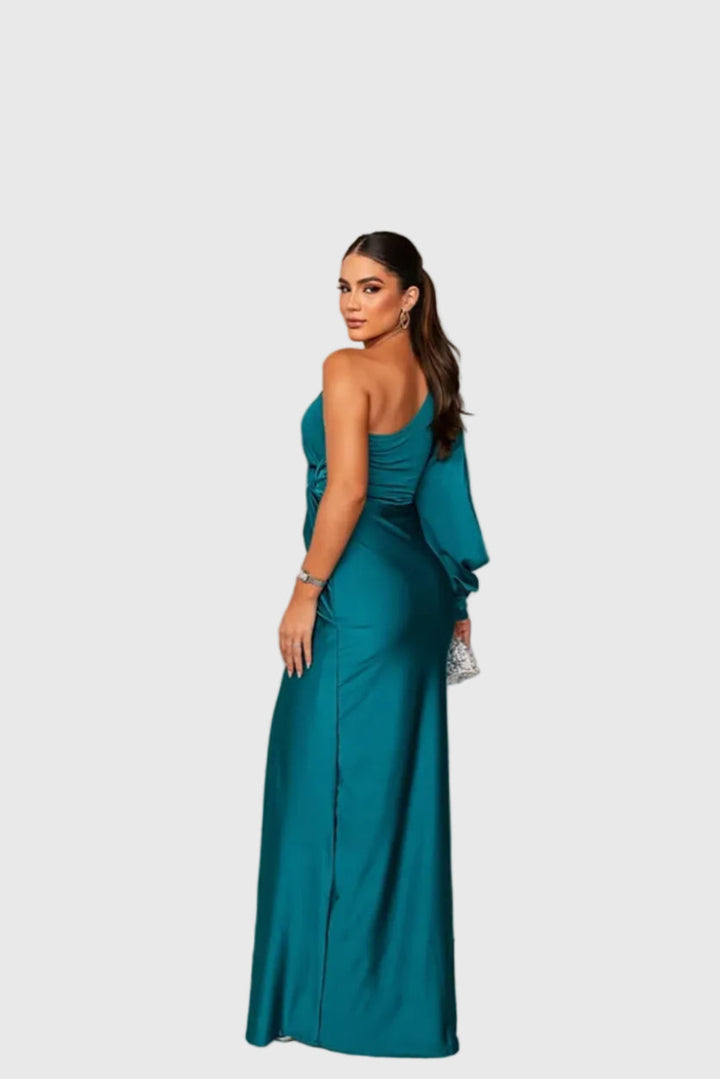 Melyssa | Elegante zwierige maxi-avondjurk