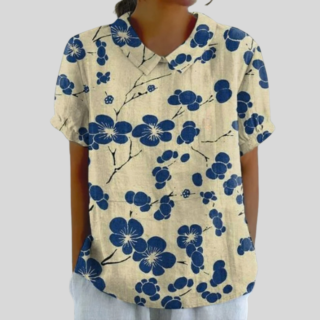 Elegante comfortabele bloementop