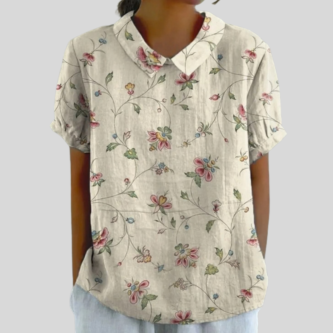 Elegante comfortabele bloementop