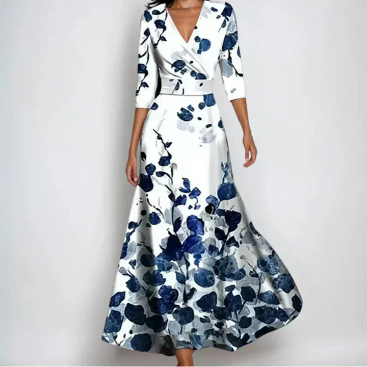 Emily | Elegante bloemenjurk