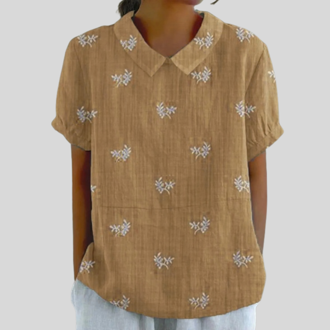 Elegante comfortabele bloementop