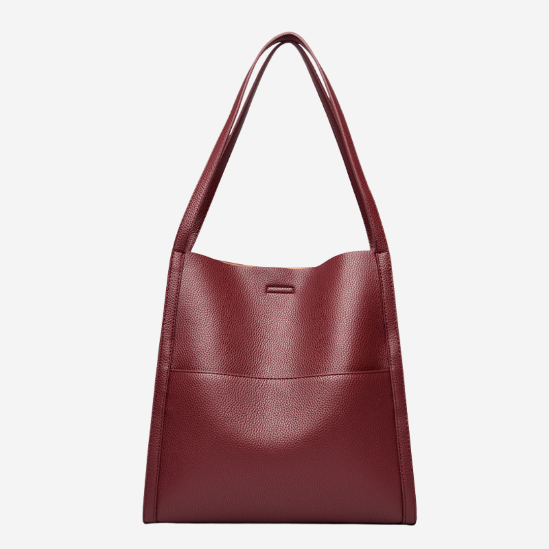Elena™ | Elegante leren schoudertas