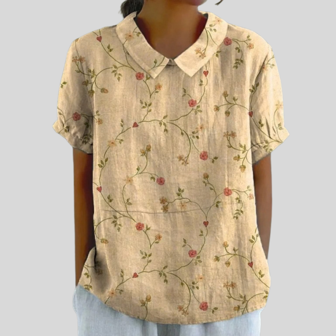 Elegante comfortabele bloementop