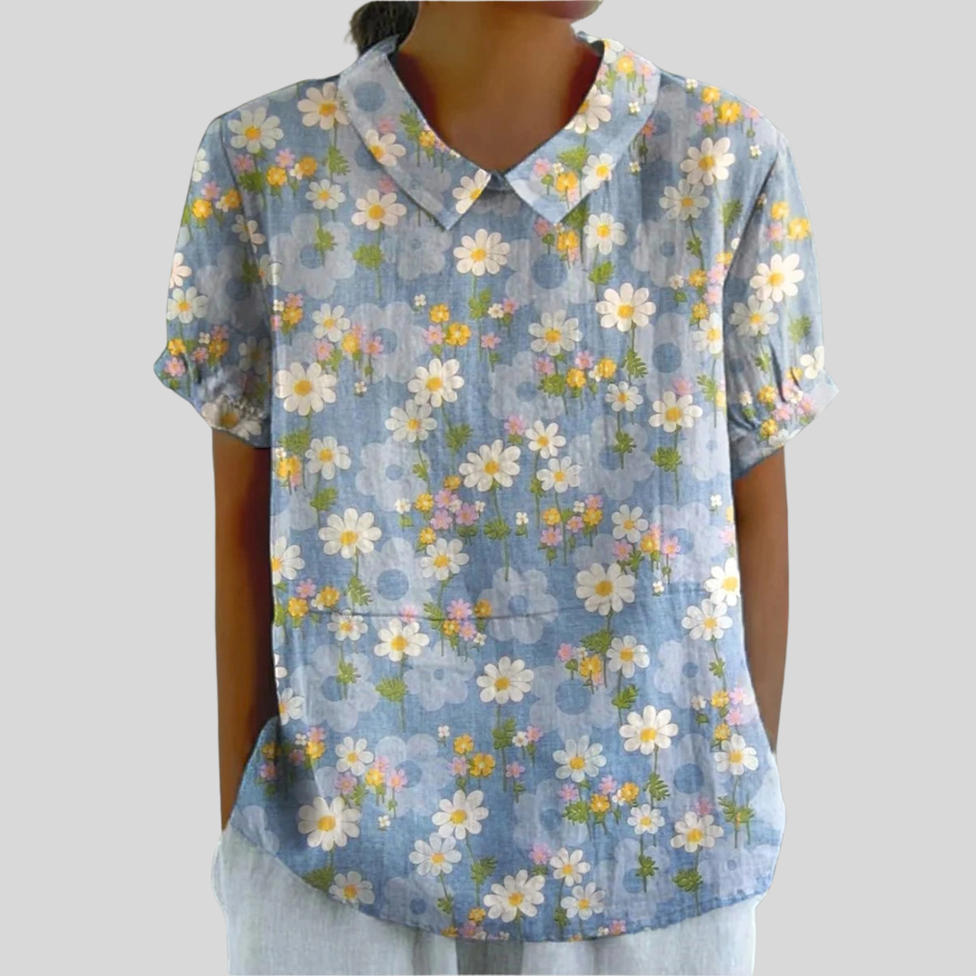 Elegante comfortabele bloementop