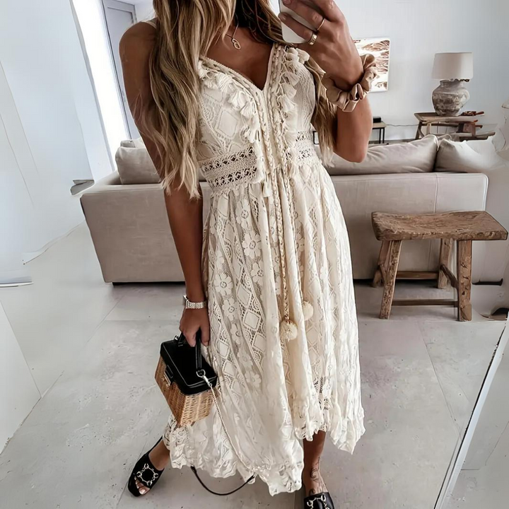 Raelene - Elegante boho jurk