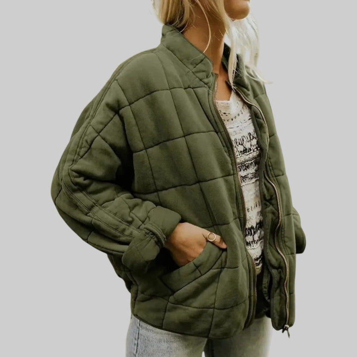 Eefje™ | Doorgestikte jas in elegante oversized stijl