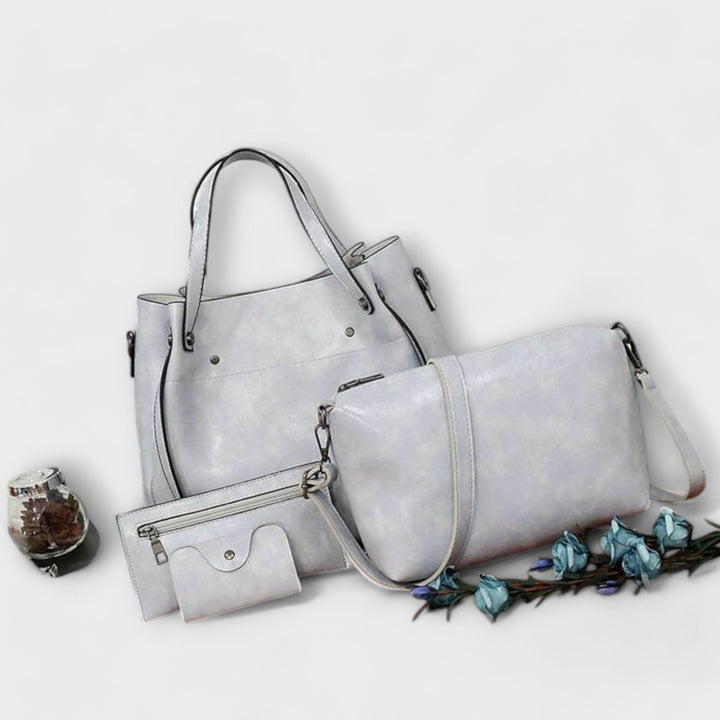 Azura - Vierdelige vintage tassenset