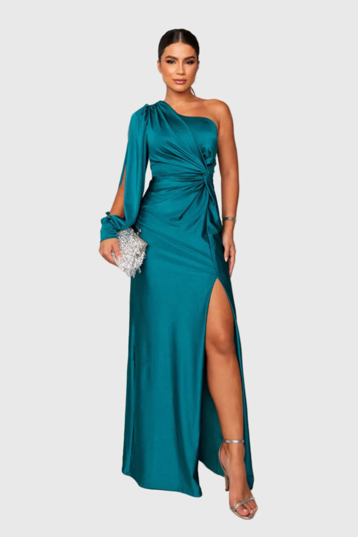 Melyssa | Elegante zwierige maxi-avondjurk