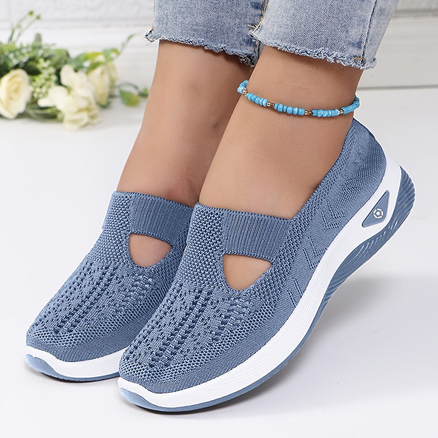 Makkelijke instapsneakers met stabiel comfort