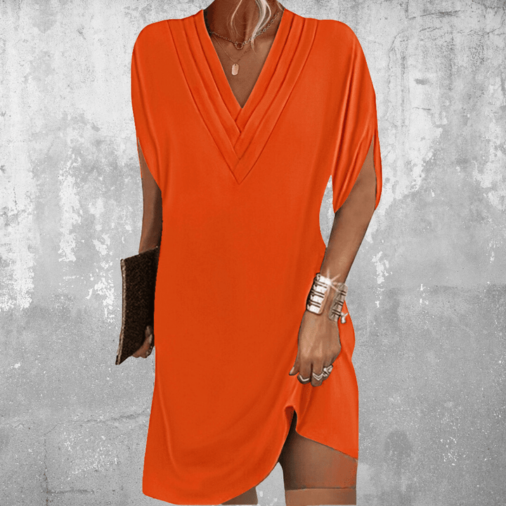 Minetta - Elegante jurk met buikbedekking