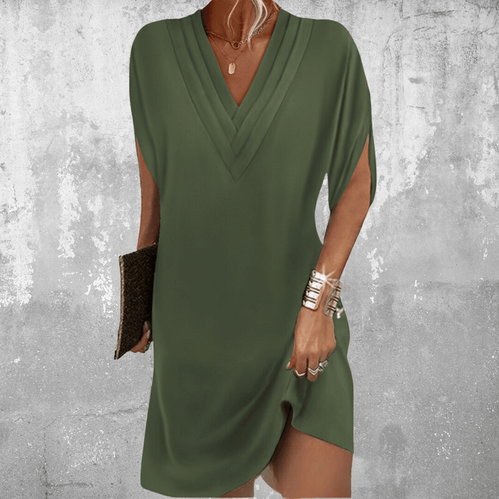 Minetta - Elegante jurk met buikbedekking