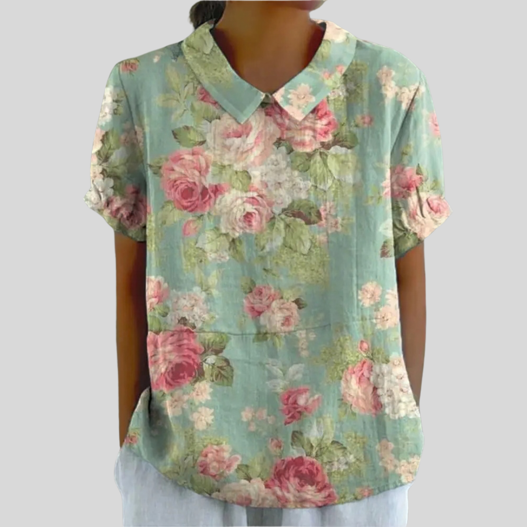 Elegante comfortabele bloementop