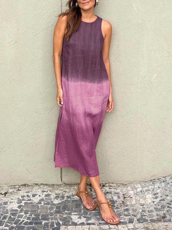 Heather - Casual jurk met kleurverloop