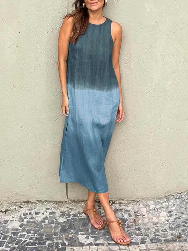 Heather - Casual jurk met kleurverloop