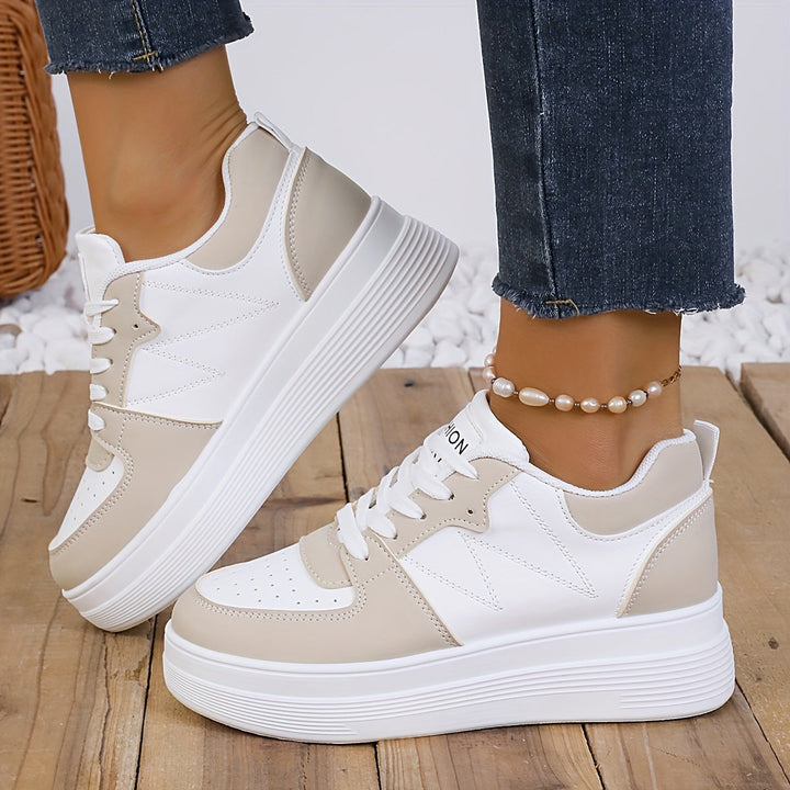 Chloë | Elegante plateausneakers