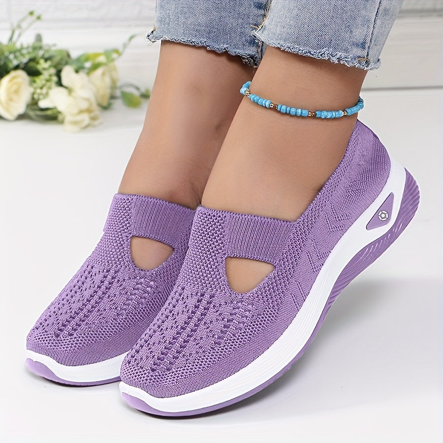 Makkelijke instapsneakers met stabiel comfort