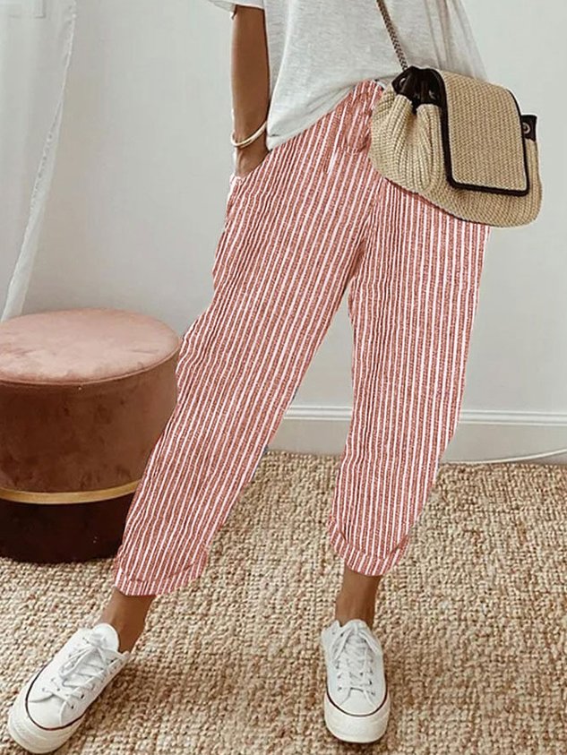Elegante soepelvallende comfortbroek