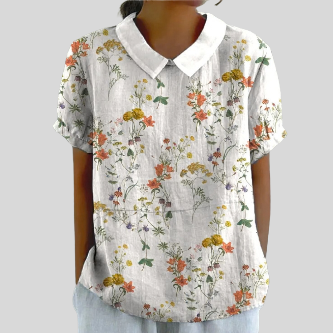 Elegante comfortabele bloementop
