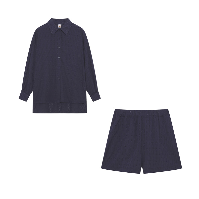 Elizabeth - Lichte set met blouse en short