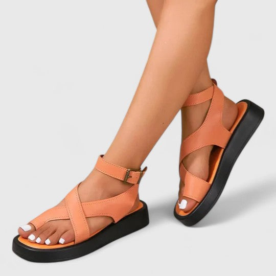 Neve - Plateausandalen