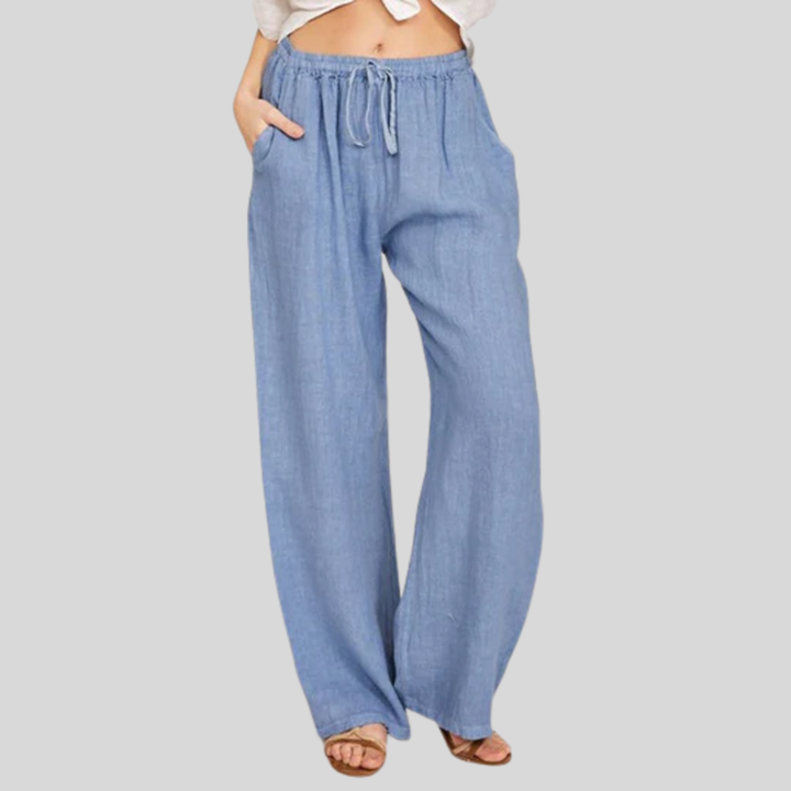 Enara - Comfortabele broek met koord