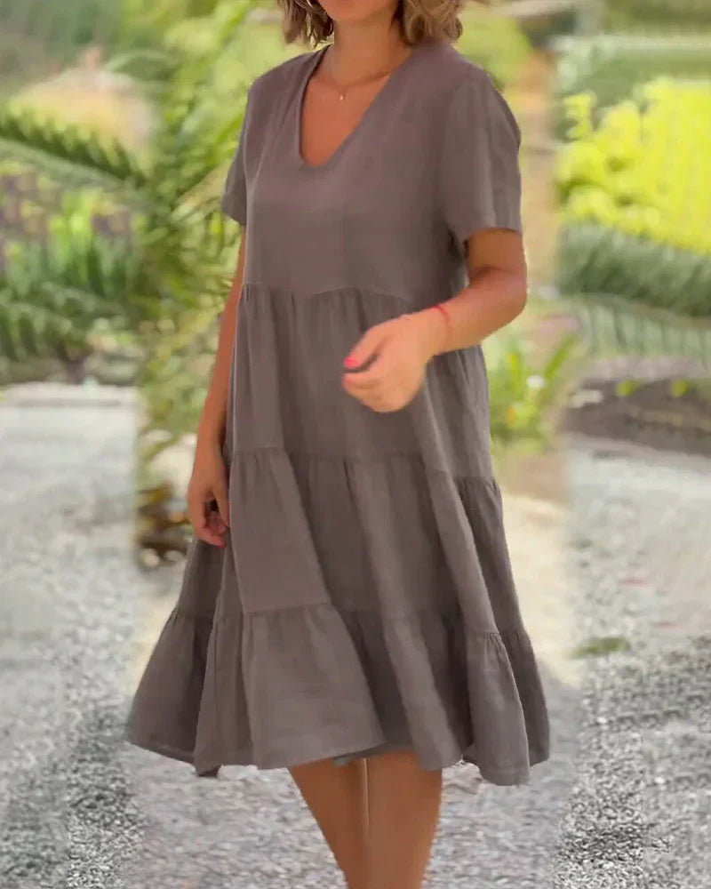 Bexley - Casual zomerjurk met V-hals