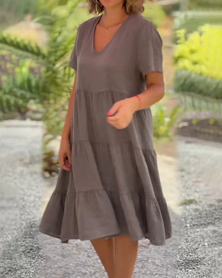 Bexley - Casual zomerjurk met V-hals