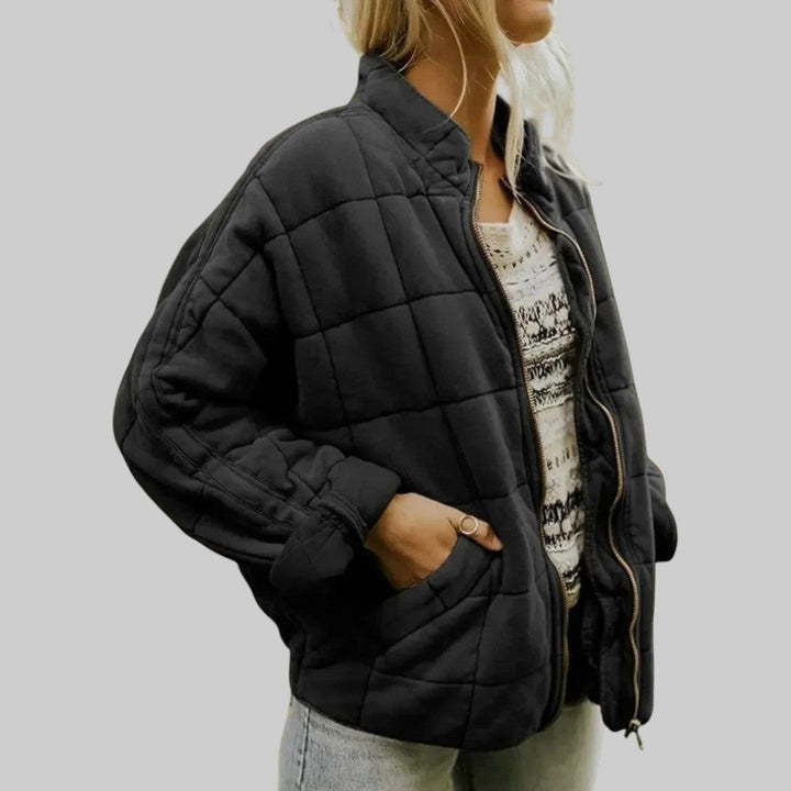 Eefje™ | Doorgestikte jas in elegante oversized stijl