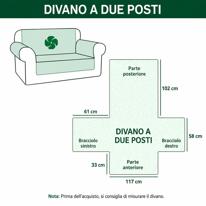 Floor - Gewatteerde bankhoes Ster Eenzaam Rustiek