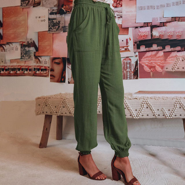 Kaeli – Elegante broek met koord