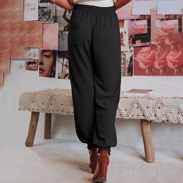 Kaeli – Elegante broek met koord