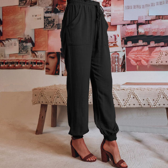 Kaeli – Elegante broek met koord