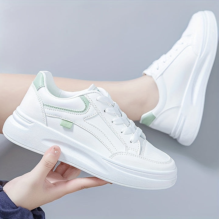 Chique witte sneakers met licht comfort