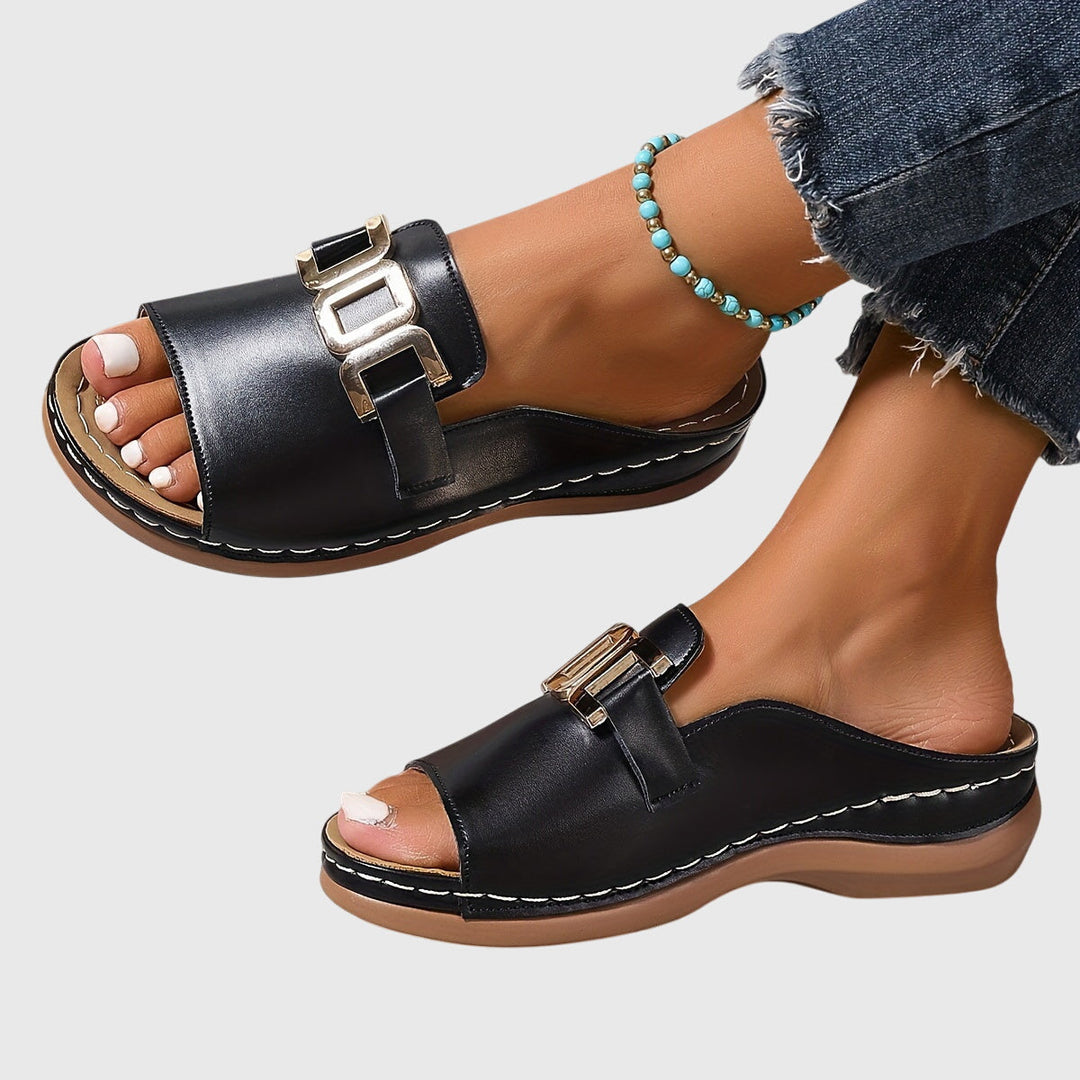 Antje | Comfortabele sandalen met gesp