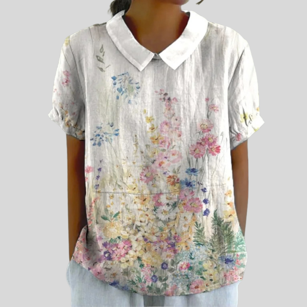 Elegante comfortabele bloementop