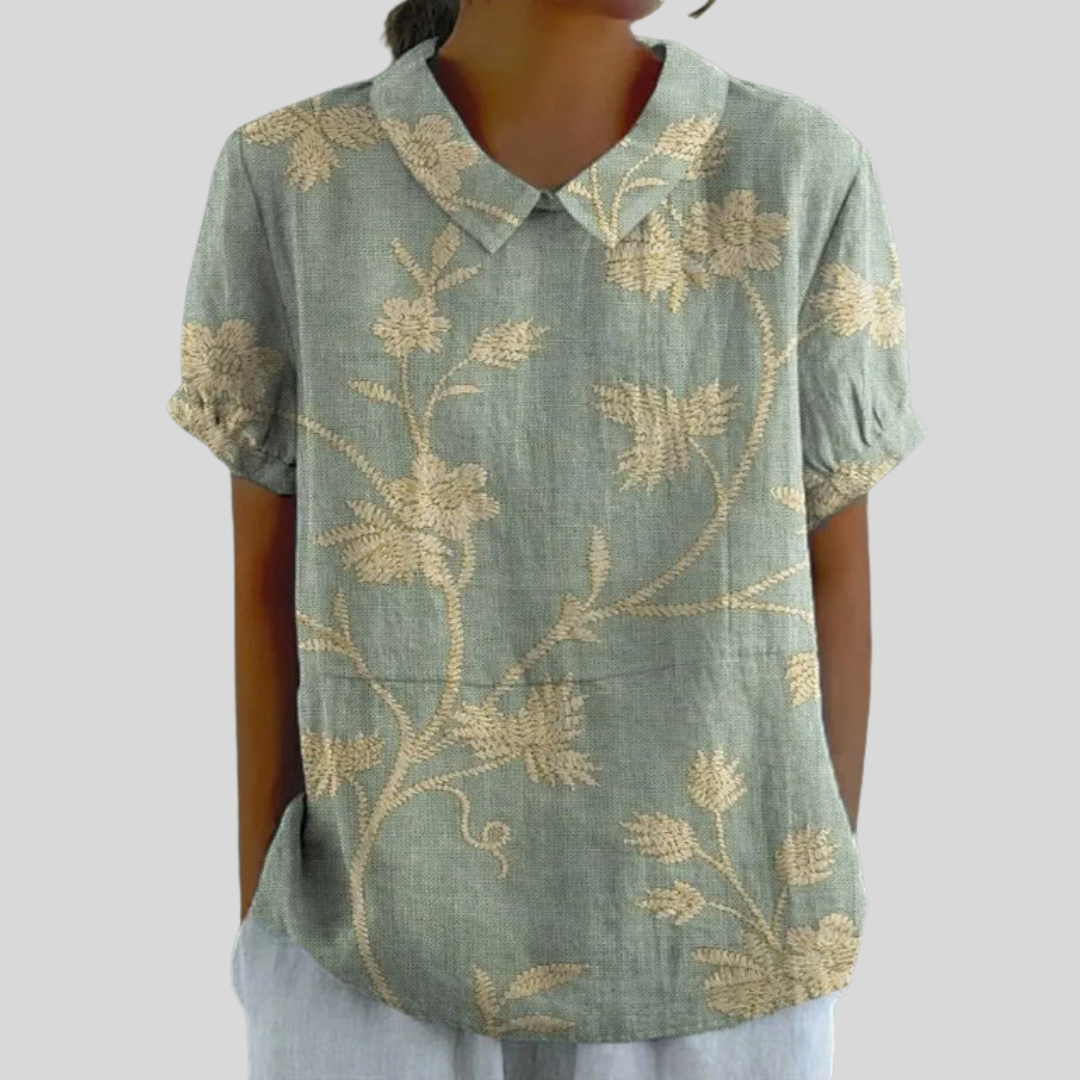 Elegante comfortabele bloementop