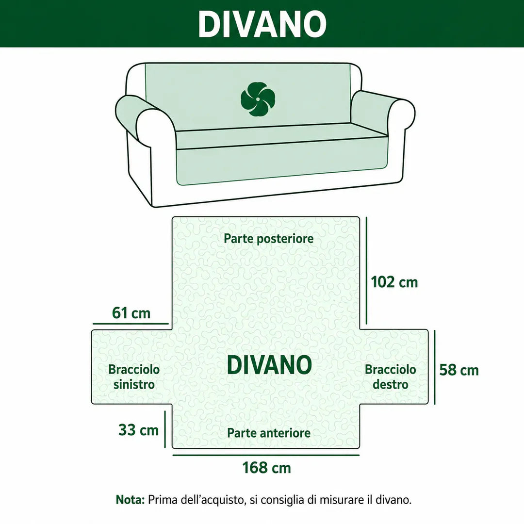 Wendy - Gewatteerde bankhoes Motief Kerst
