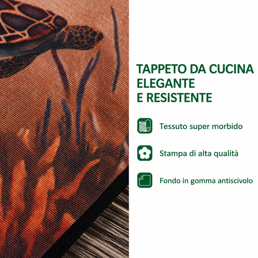 Tess - Keukenmat Kerst met Gezangen van Feest