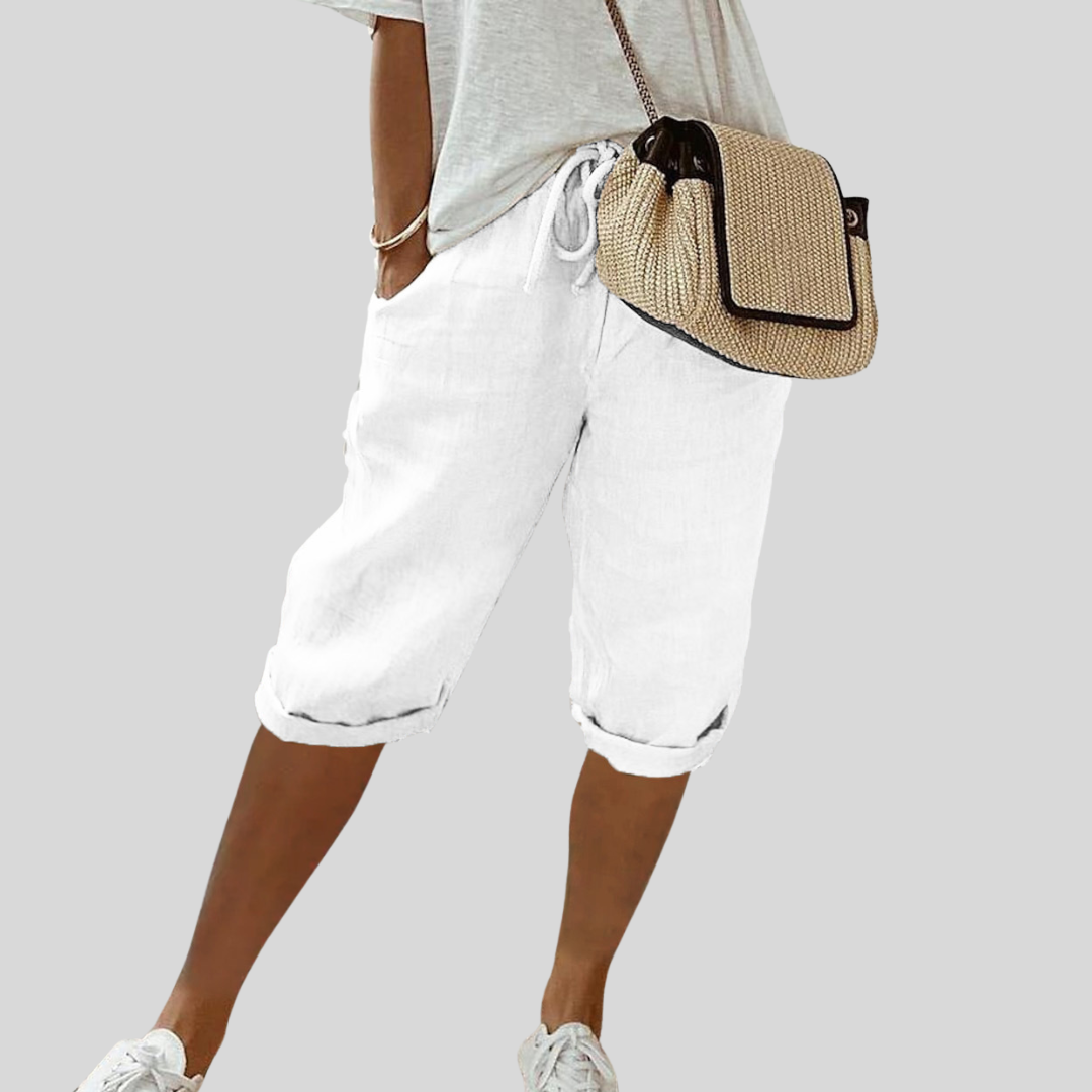 Elegante soepelvallende comfortshort