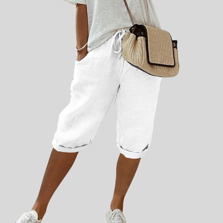 Elegante soepelvallende comfortshort