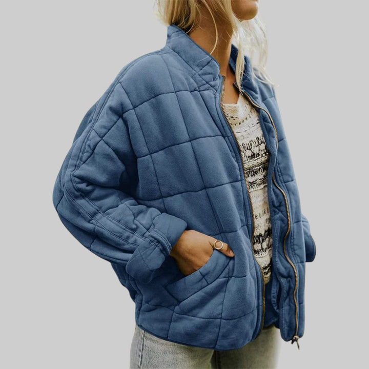 Eefje™ | Doorgestikte jas in elegante oversized stijl