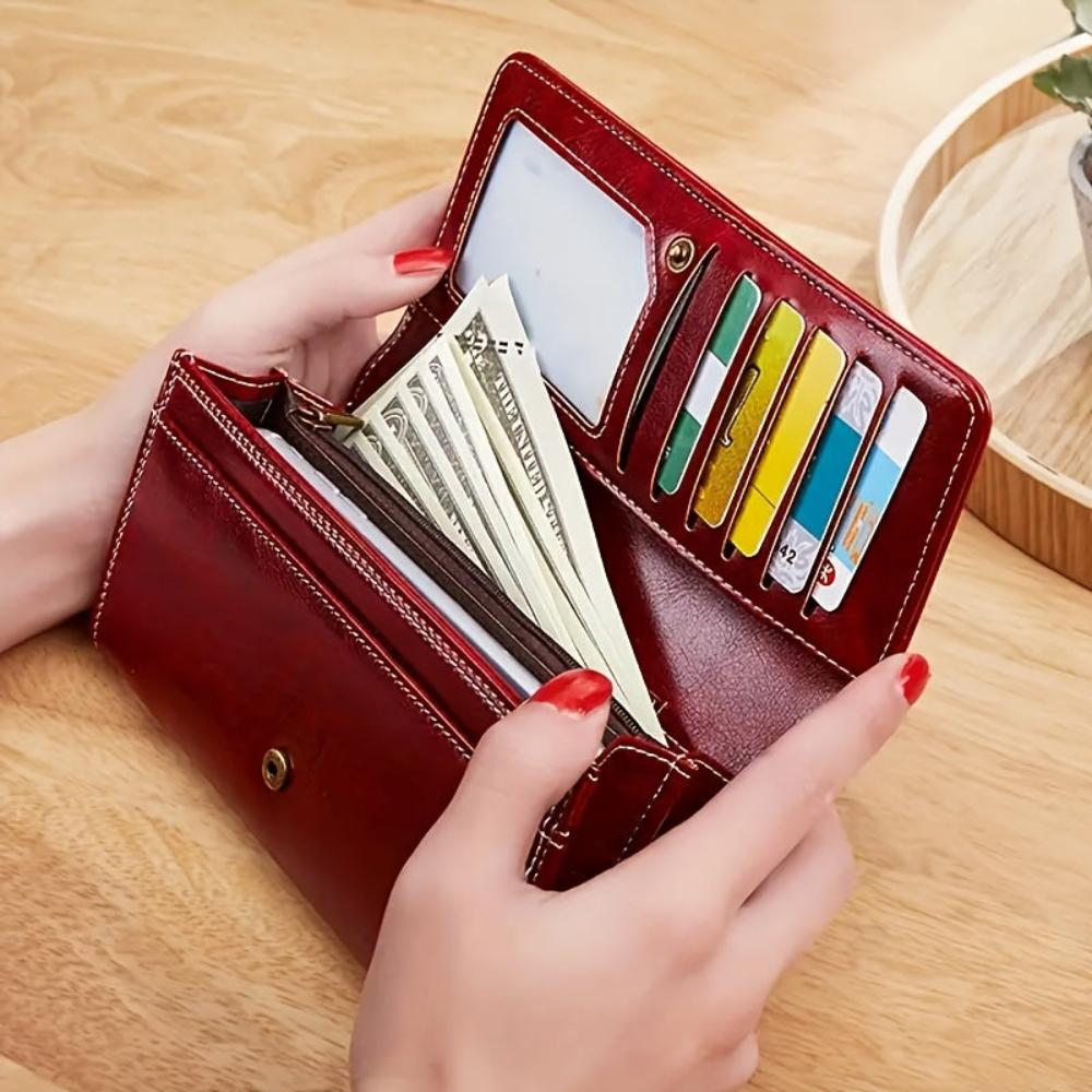 Noemie™ | Trendy bifold portemonnee