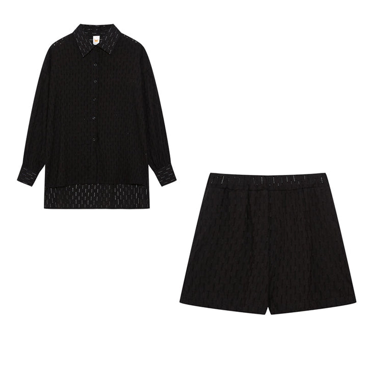 Elizabeth - Lichte set met blouse en short